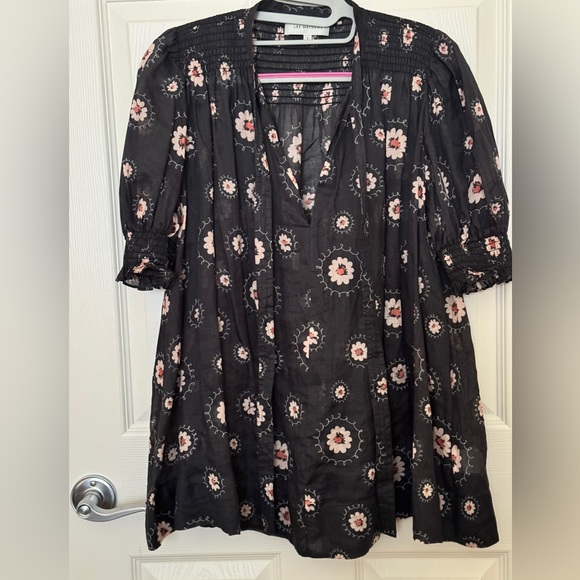 Lee Mathews Simone Loose Cut Floral Top - Picture 5 of 13